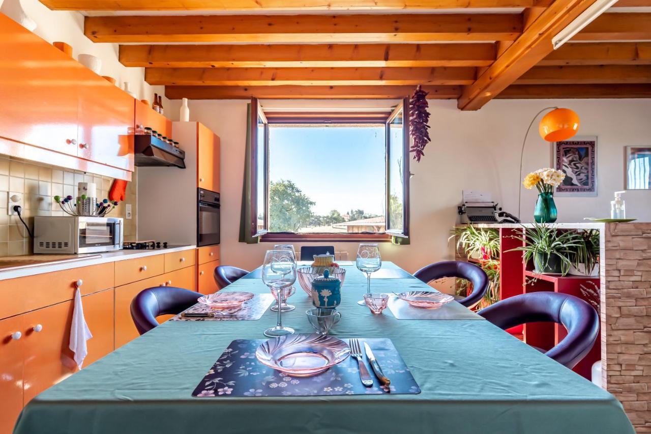 Grand appartement avec vue au calme, Lyon à 25km Communay Extérieur photo