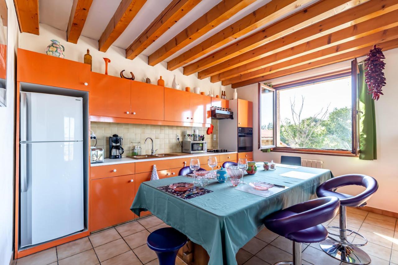Grand appartement avec vue au calme, Lyon à 25km Communay Extérieur photo
