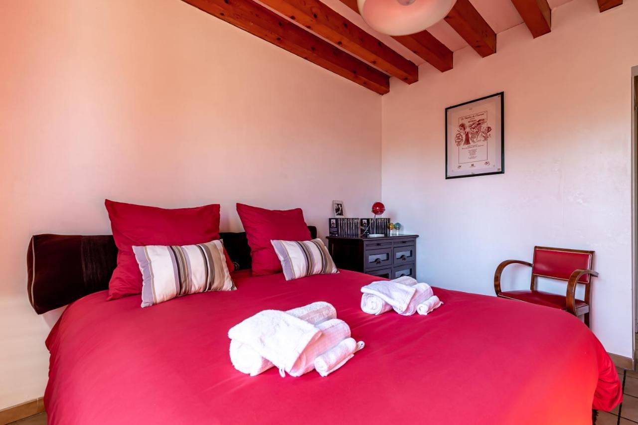 Grand appartement avec vue au calme, Lyon à 25km Communay Extérieur photo